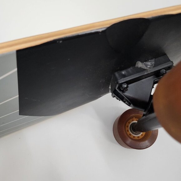 Retrospec Zed Pewter Pointe Top Mount Bamboo Kicktail Longboard Skateboard 44 in - Picture 7 of 16